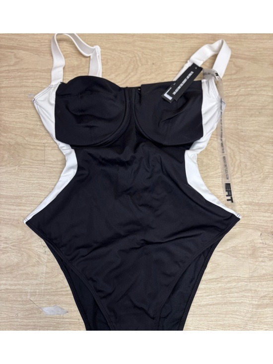 Ta3 Other - TA3 Lifty Contour Shapewear One Piece Swimsuit, Black/White - Large XLong